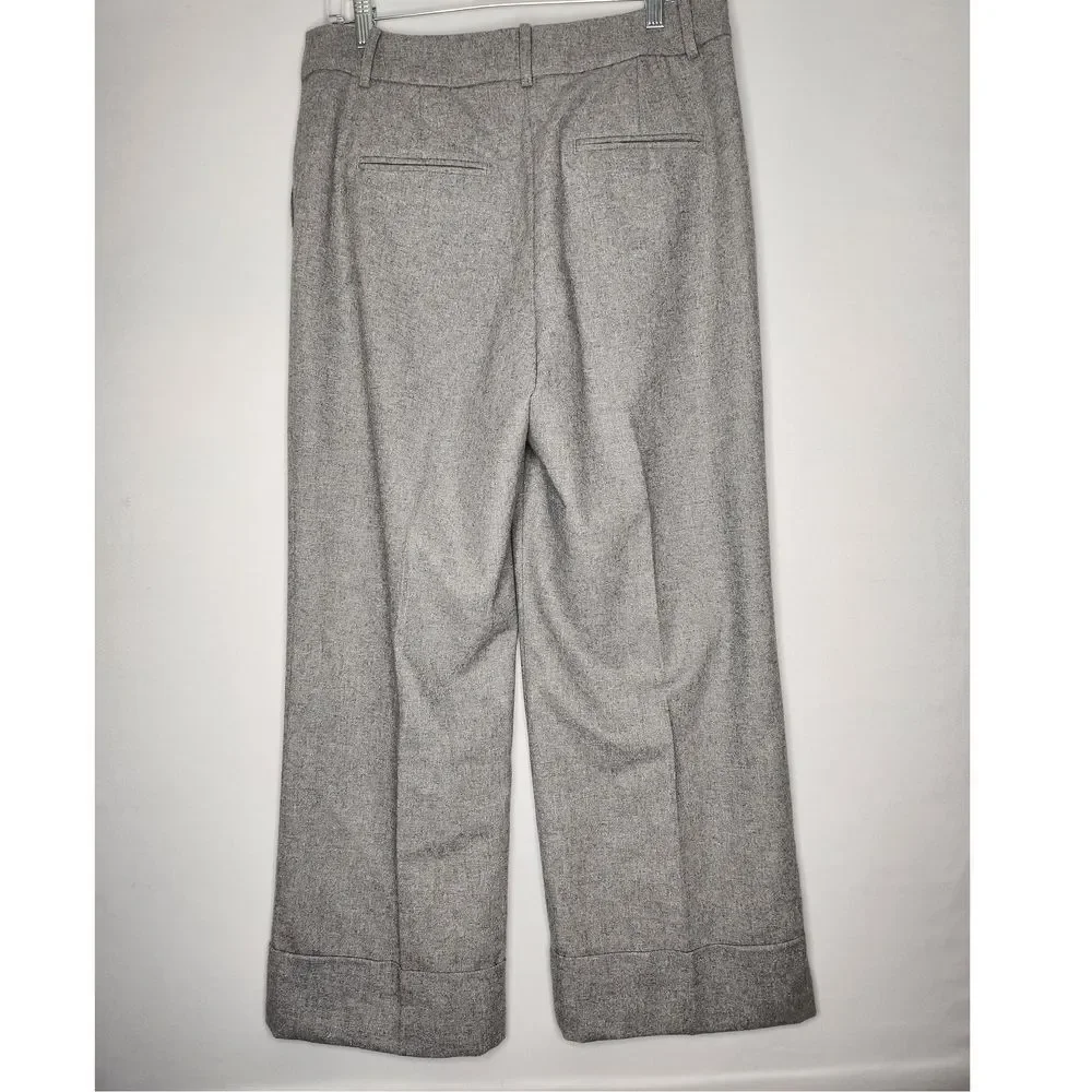 LOFT Gray Ankle Pants - Picture 4 of 11